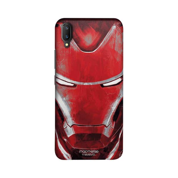Macmerise Charcoal Art Iron Man - Sleek Phone Case For Vivo V11 Pro Macmerise Charcoal Art Iron Man - Sleek Phone Case For Vivo V11 Pro