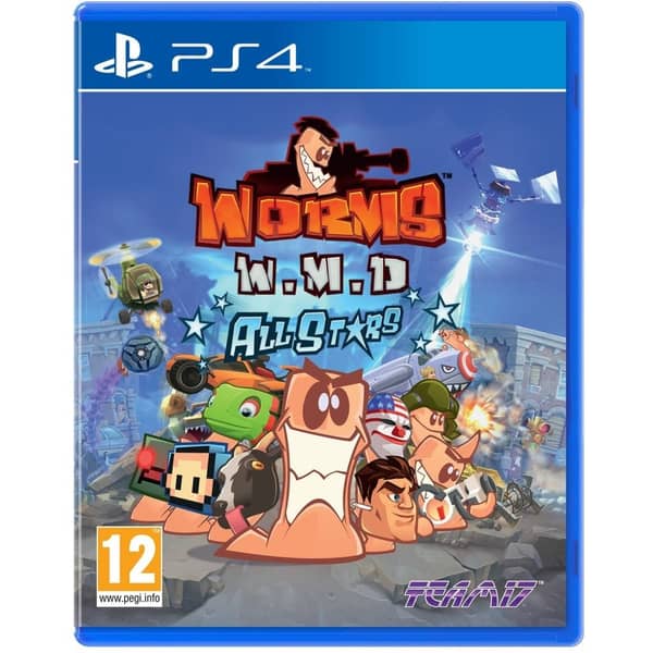 PS4 Worms W.M.D All Stars Game PS4 Worms W.M.D All Stars Game