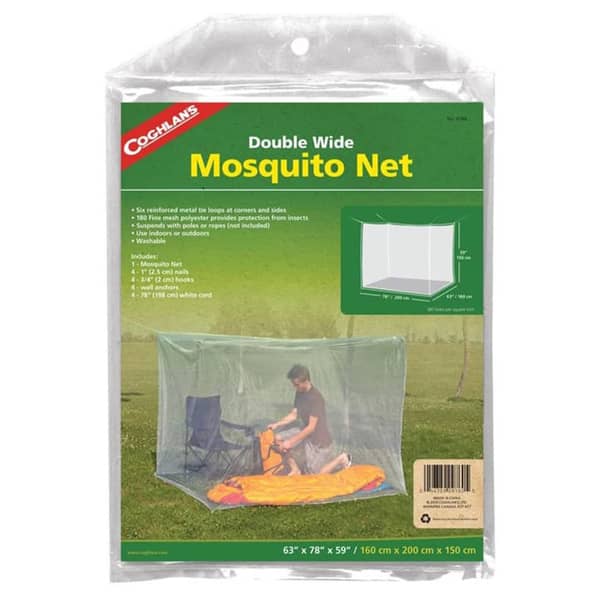 Coghlan's Double-Wide Mosquito Net (White) Coghlan's Double-Wide Mosquito Net (White)