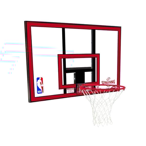 Spalding Nba 44 Inch Polycarbonate Combo Backboard Spalding Nba 44 Inch Polycarbonate Combo Backboard