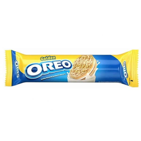 Oreo Golden Vanilla Cream Biscuit 29.4g (Pack of 12) Oreo Golden Vanilla Cream Biscuit 29.4g (Pack of 12)