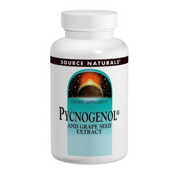 Source Naturals Pycnogenol & Grape Seed Extract 60Tabs Source Naturals Pycnogenol & Grape Seed Extract 60Tabs