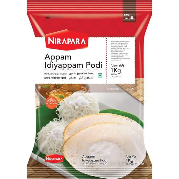Nirapara Appam/ Iddiyappam Podi 1 Kg Nirapara Appam/ Iddiyappam Podi 1 Kg