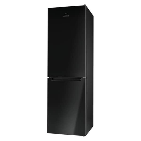 Indesit Bottom Freezer Defrost 12 FT Black LI80 FF1 K