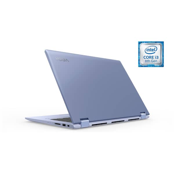 Lenovo Yoga 530-14IKB Laptop - Core i3 2.2GHz 4GB 256GB Shared Win10 14inch FHD Liquid Blue