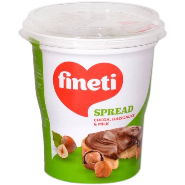 Fineti Cocoa Hazelnut And Milk Spread 400g