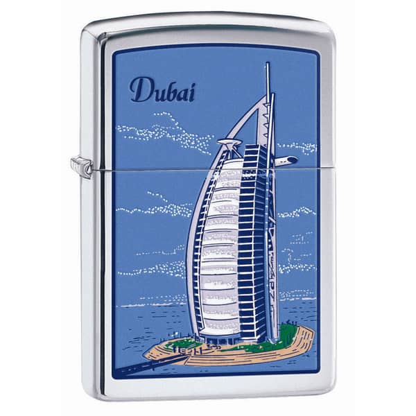 Zippo CI009940 (MP279942) 250 Burj Al Arab High Polish Chrome Windproof Lighter