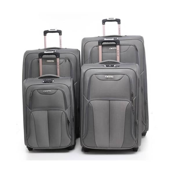 Abraj 4 Pieces Soft Trolley Luggage Bags Set