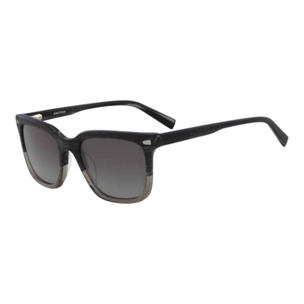 Nautica Square Brown Sunglasses Men N6217S-219-55 Nautica Square Brown Sunglasses Men N6217S-219-55