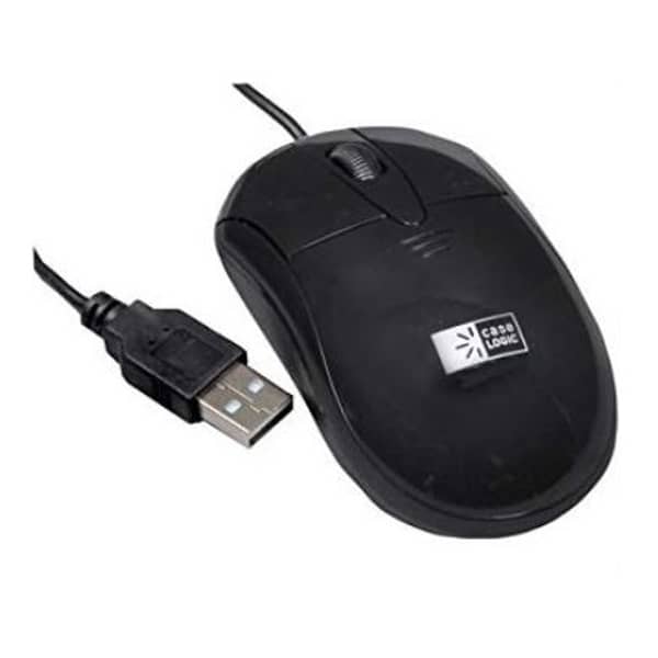 Caselogic EMS800 Wired Optical Mouse Black