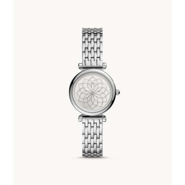 Fossil Carlie Mini Three-Hand Stainless-Steel Watch ES4692
