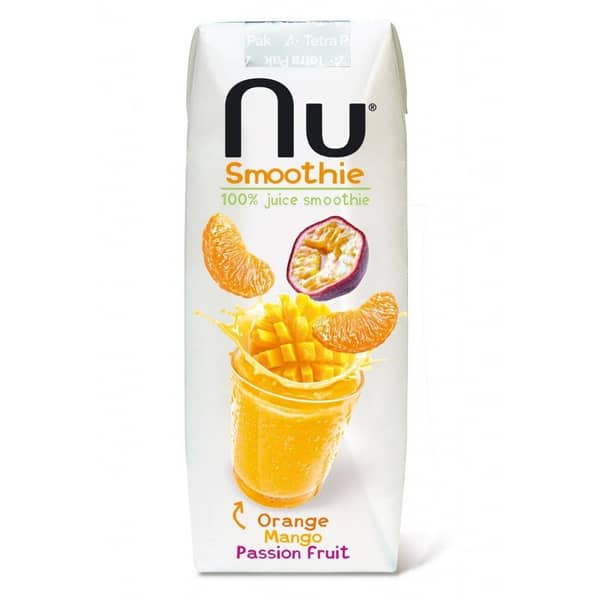 Nu Smoothie Orange Mango Passion Fruit Juice 1Ltr
