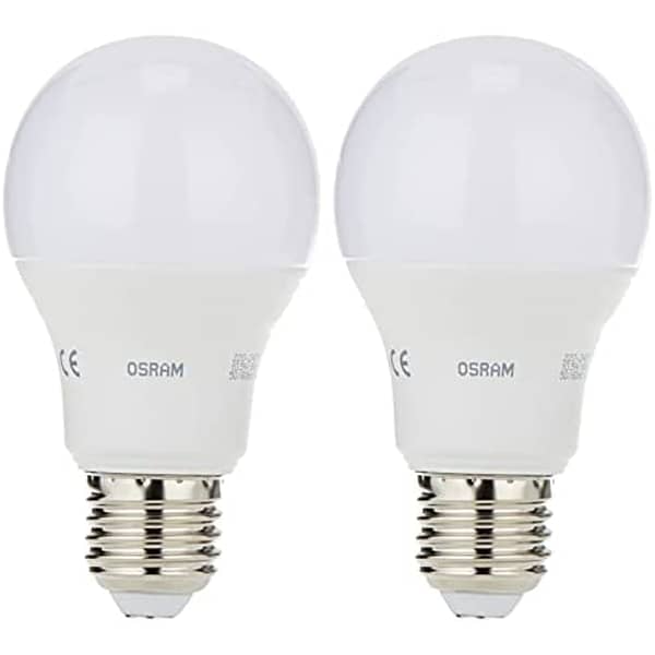 Osram E27 Led Bulb Warm White 8.5 W Screw Base E27 Light 2pc