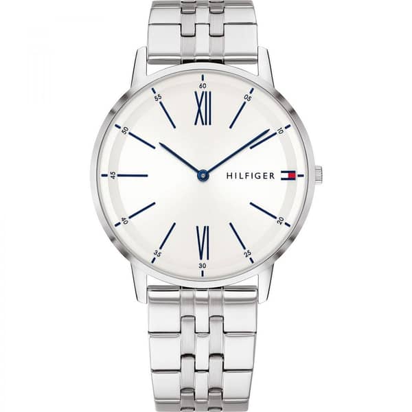 Tommy Hilfiger Cooper Silver Metal Watch For Men 1791511
