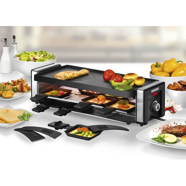 Unold Raclette Grill Finesse Black 48735 Unold Raclette Grill Finesse Black 48735