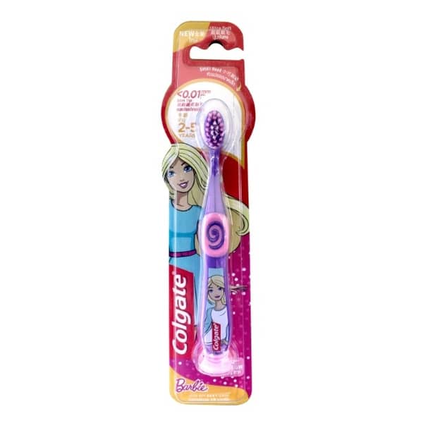 Colgate Spiderman Barbie 2-5 Toothbrush Colgate Spiderman Barbie 2-5 Toothbrush