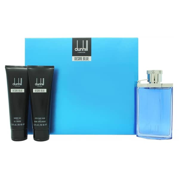 Dunhill Desire Blue Gift Set For Men (Dunhill Desire Blue 100ml EDT + 90ml After Shave Balm + 90ml Shower Gel) Dunhill Desire Blue Gift Set For Men (Dunhill Desire Blue 100ml EDT + 90ml After Shave Balm + 90ml Shower Gel)
