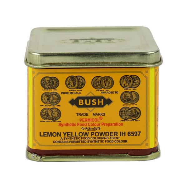 Bush Food Colour Lemon Yellow 100gm
