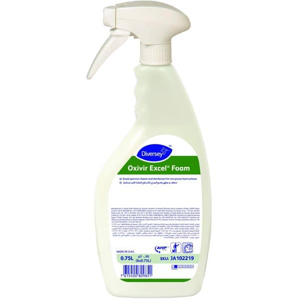 Diversey JA102219 Oxivir Excel Foam 750ml