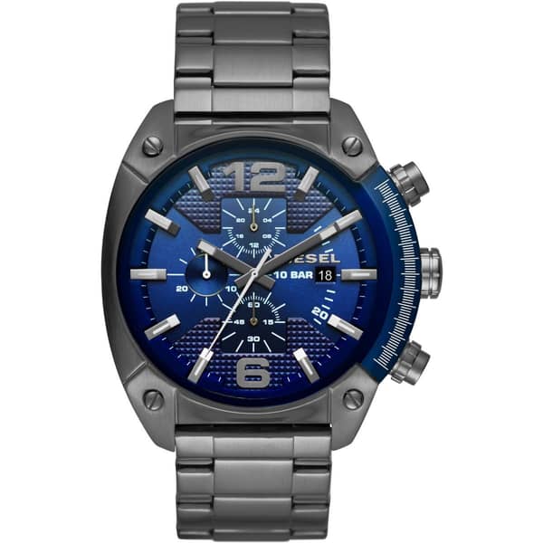 Diesel DZ4412 Overflow Gunmetal Mens Watch