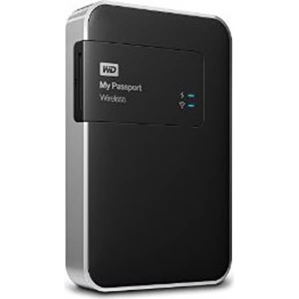 Western Digital WDBK8Z0010BBKEESN My Passport Wireless WiFi Mobile Storage USB3.0 1TB
