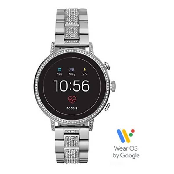 Fossil Venture HR Gen4 Stainless Steel Smart Watch Women Fossil Venture HR Gen4 Stainless Steel Smart Watch Women