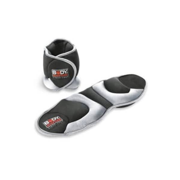 Body Sculpture Sxbb-942-b Wrist Weights, Black/grey