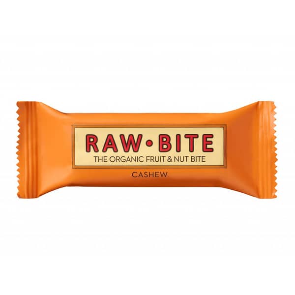 Rawbite Organic Cashew Fruit & Nut Bar 50g