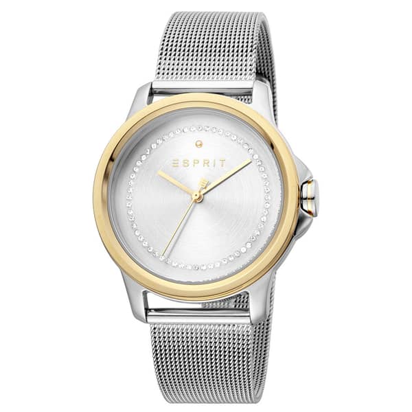 ESPRIT Bout Metallic Grey Stainless Steel Analog Watch For Women ES1L147M0105 ESPRIT Bout Metallic Grey Stainless Steel Analog Watch For Women ES1L147M0105