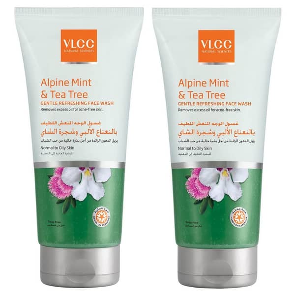 VLCC Alpine Mint & Ttree Face Wash 150ml1+1Free VLCC Alpine Mint & Ttree Face Wash 150ml1+1Free