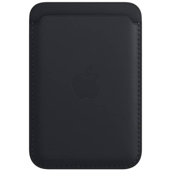 Apple Leather Wallet with MagSafe Midnight iPhone
