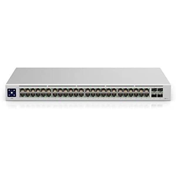Ubiquiti UniFi Switch 48-Port Gigabit Switch With 4 SFP 1G Ports, SMB Layer 2, 1.3 touch LCM, 40W White Ubiquiti UniFi Switch 48-Port Gigabit Switch With 4 SFP 1G Ports, SMB Layer 2, 1.3 touch LCM, 40W White