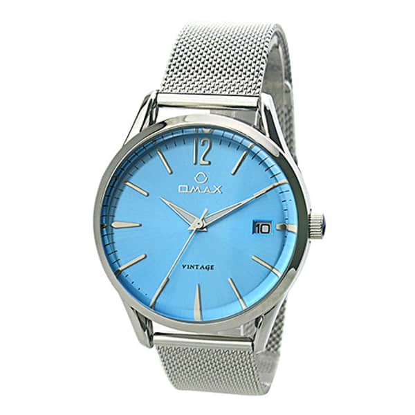 Omax Vintage Collection Silver Mesh Analog Watch For Unisex VC06PB6I Omax Vintage Collection Silver Mesh Analog Watch For Unisex VC06PB6I
