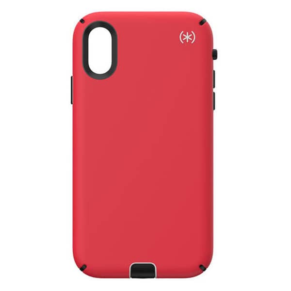 Speck Presidio Sport Case Black/Heartrate Red For iPhone Xs Max