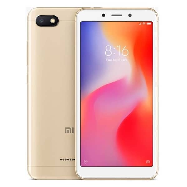 Xiaomi Redmi 6A 32GB Gold 4G LTE Dual Sim Smartphone