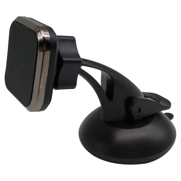 Eklasse Magnetic Mobile Car Mount with 2 Metal Plates - Black Eklasse Magnetic Mobile Car Mount with 2 Metal Plates - Black