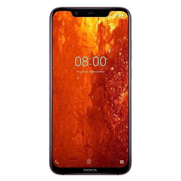 Nokia 8.1 64GB Iron Steel Dual Sim Smartphone TA1119 Nokia 8.1 64GB Iron Steel Dual Sim Smartphone TA1119