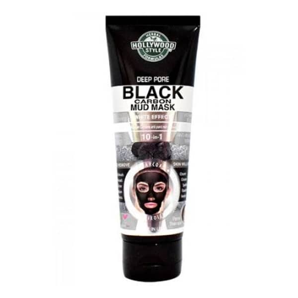 Hollywood Style Deep Pore Black Carbon Mud Mask 100ml