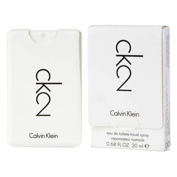 Calvin Klein CK2 Travel Spray Perfume for Unisex 20ml Eau de Toilette