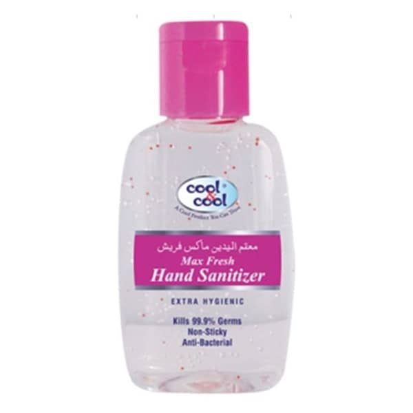 Cool & Cool Hand Sanitizer Max Fresh 60ml Cool & Cool Hand Sanitizer Max Fresh 60ml