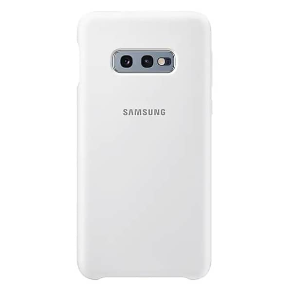 Samsung Silicon Cover White For Samsung Galaxy S10e