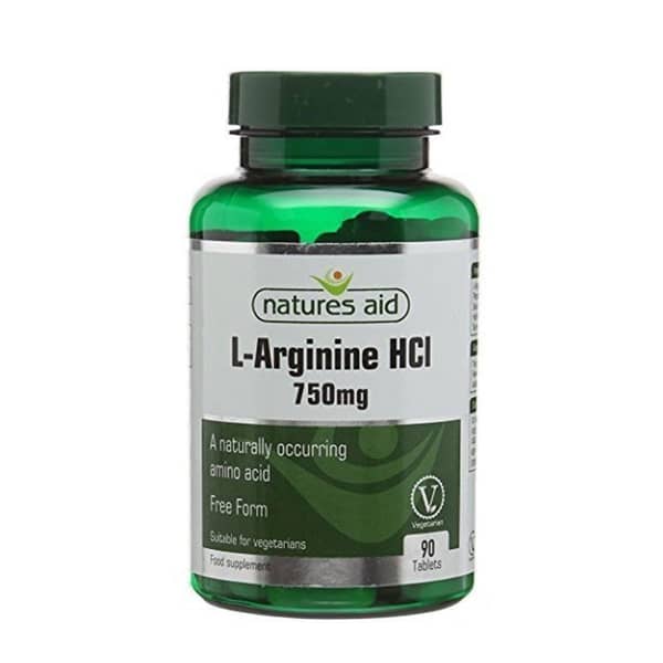 Natures Aid L-Arginine 750mg