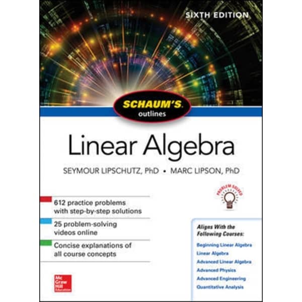 Schaum'S Outline Of Linear Algerbra