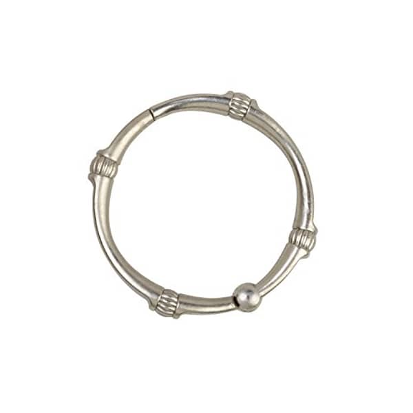 Zenna Home Ssr007Bn, Neverrust Rustproof Decorative Shower Rings, Brushed Nickel Zenna Home Ssr007Bn, Neverrust Rustproof Decorative Shower Rings, Brushed Nickel