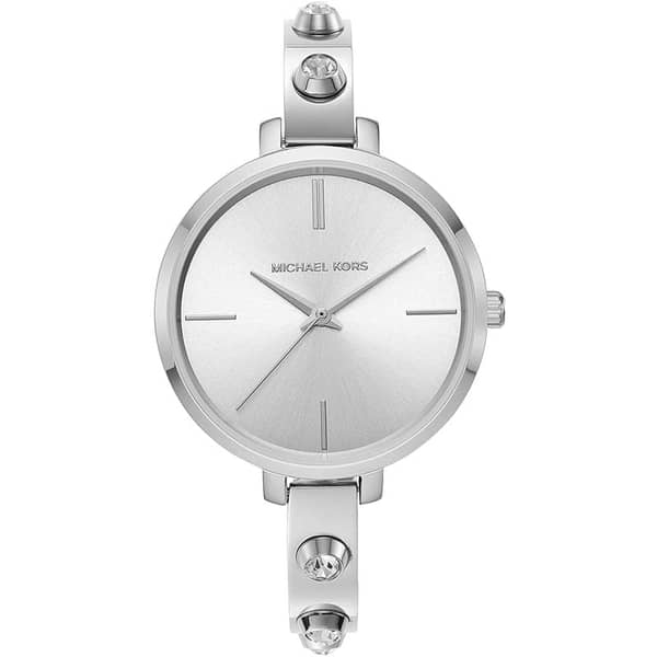 Michael Kors Jaryn Silver Stainless Steel Analog Women Watch MK4522 Michael Kors Jaryn Silver Stainless Steel Analog Women Watch MK4522