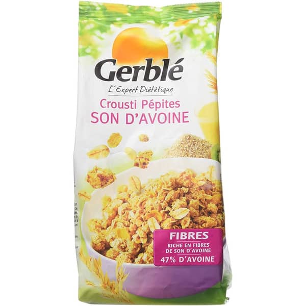 Gerble Crispy Oat Bran Chips 375g