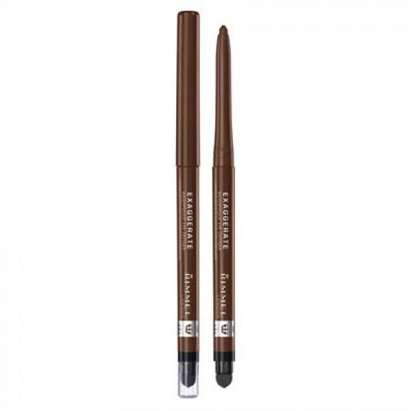 Rimmel London 61212 Exaggerate Waterproof Eye Definer 212 Rich Brown A Medium Brown Shade