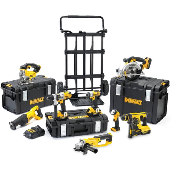 DeWALT 18V XR 8pcs Cordless Tool Kit DCK891M4-QW DeWALT 18V XR 8pcs Cordless Tool Kit DCK891M4-QW