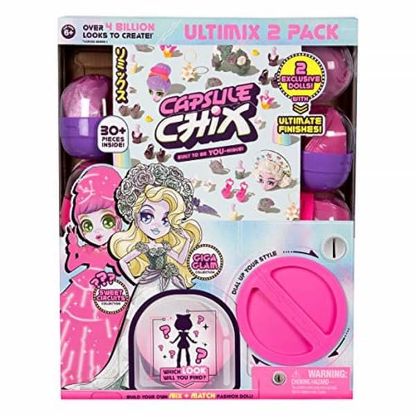 Capsule Chix 630996592137 S1 Ultimix Sweet Circuits and Giga Glam Toy Set Capsule Chix 630996592137 S1 Ultimix Sweet Circuits and Giga Glam Toy Set