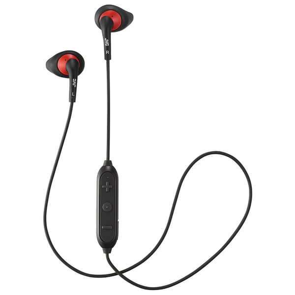 JVC Gumy Sport Wireless Earphone With Nozzle Fit Black - HAEN10BTB